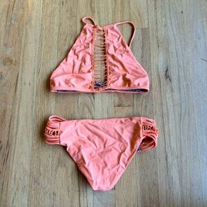 NWOT Acacia Swim Bikini Set size small